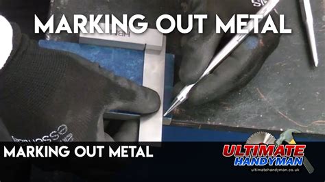 marking out sheet metal|sheet metal markings.